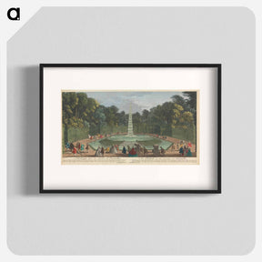 アートポスター-The Obelisk in the Garden at Versailles
 - イェール大学アートギャラリー Poster.