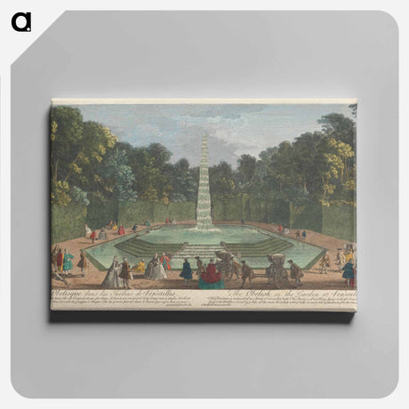 アートパネル-The Obelisk in the Garden at Versailles
 - イェール大学アートギャラリー Canvas.
