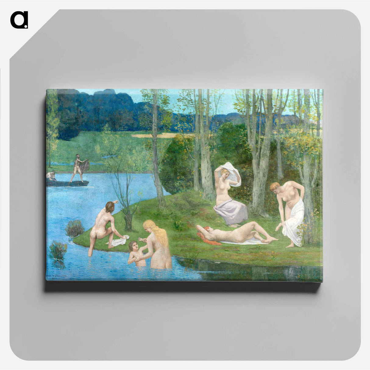 アートパネル-Naked Women. Summer
 - クリーブランド美術館 Canvas.