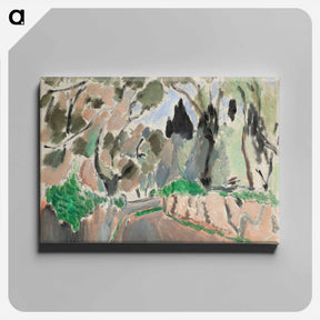 アートパネル-La Route - アンリ マティス Canvas.