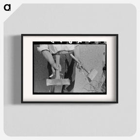 アートポスター-Chamisal Tools
 - ラッセル リー Poster.