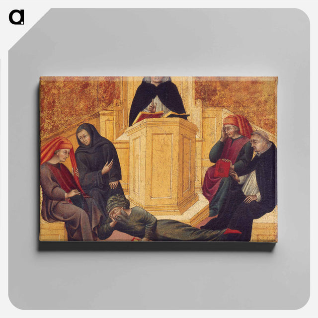 アートパネル-St. Thomas Aquinas Confounding Averroës
 - セントルイス美術館 Canvas.