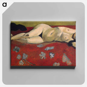 アートパネル-Lorette Reclining - アンリ マティス Canvas.