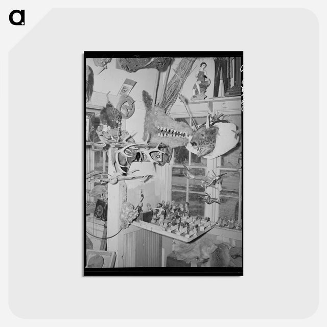 アートポストカード-Homer Tate Display
 - ラッセル リー Postcard.
