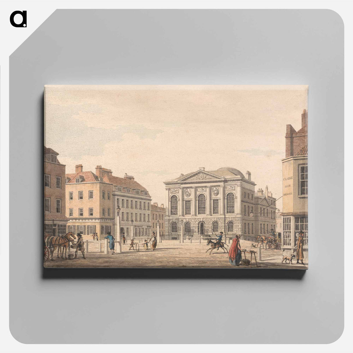 アートパネル-The Sessions House, Junction of Farringdon and Clerkenwell Roads
 - イェール大学アートギャラリー Canvas.
