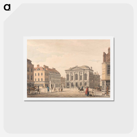 アートポストカード-The Sessions House, Junction of Farringdon and Clerkenwell Roads
 - イェール大学アートギャラリー Postcard.