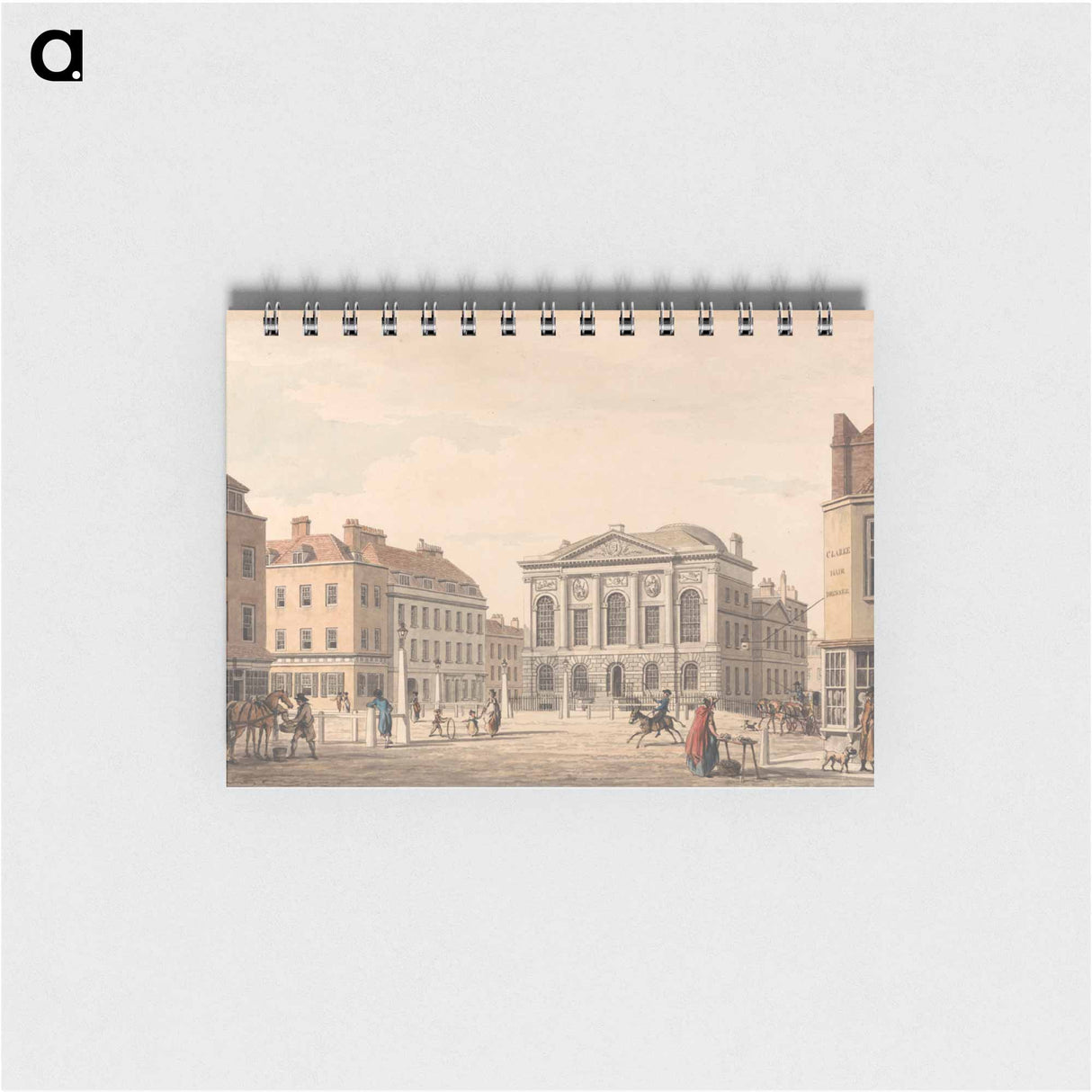 アートメモ帳-The Sessions House, Junction of Farringdon and Clerkenwell Roads
 - イェール大学アートギャラリー Memo.
