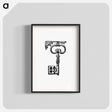 アートポスター-Victorian Key Engraving
 - 大英図書館 Poster.