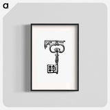 アートポスター-Victorian Key Engraving
 - 大英図書館 Poster.