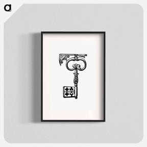 アートポスター-Victorian Key Engraving
 - 大英図書館 Poster.