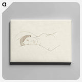 アートパネル-Reclining Nude Woman
 - クリーブランド美術館 Canvas.