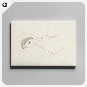 アートパネル-Reclining Nude Woman
 - クリーブランド美術館 Canvas.