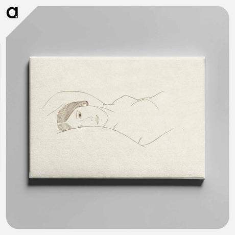 アートパネル-Reclining Nude Woman
 - クリーブランド美術館 Canvas.