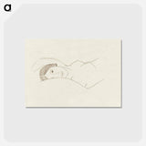 アートポストカード-Reclining Nude Woman
 - クリーブランド美術館 Postcard.