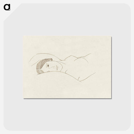 アートポストカード-Reclining Nude Woman
 - クリーブランド美術館 Postcard.