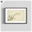 アートポスター-Hokusai's Blooming Plum Tree - 葛飾 北斎 Poster.