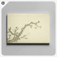 アートパネル-Hokusai's Blooming Plum Tree - 葛飾 北斎 Canvas.