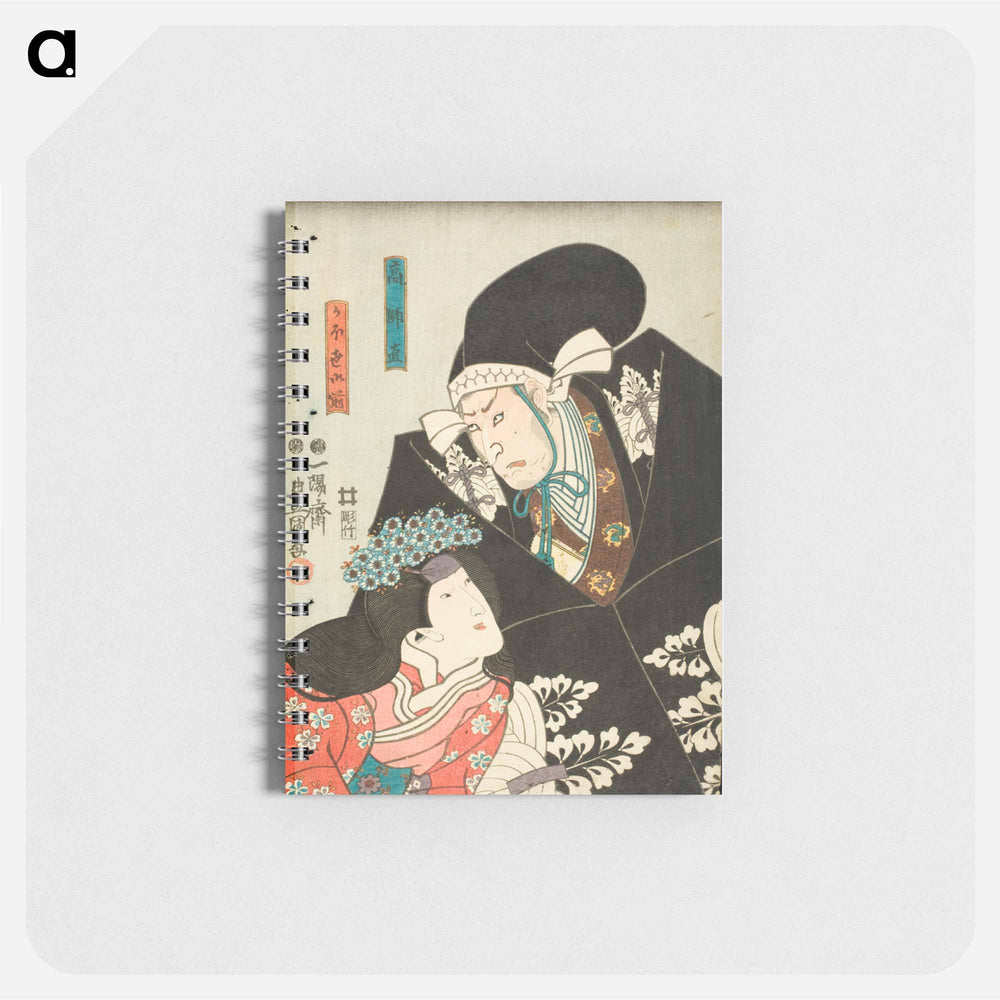 アートメモ帳-Scene One from the Play Chūshingura: Kō no Moronao and Kaoyo Gozen
 - 歌川 国貞 Memo.
