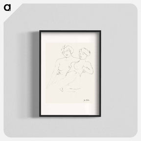 アートポスター-Two Figures
 - クリーブランド美術館 Poster.