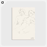 アートポストカード-Two Figures
 - クリーブランド美術館 Postcard.
