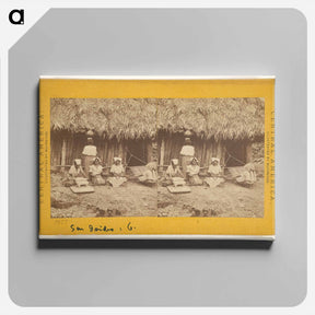 アートパネル-San Isidro, Domestic Scene
 - エドワード マイブリッジ Canvas.