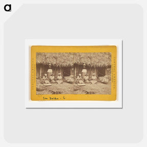 アートポストカード-San Isidro, Domestic Scene
 - エドワード マイブリッジ Postcard.