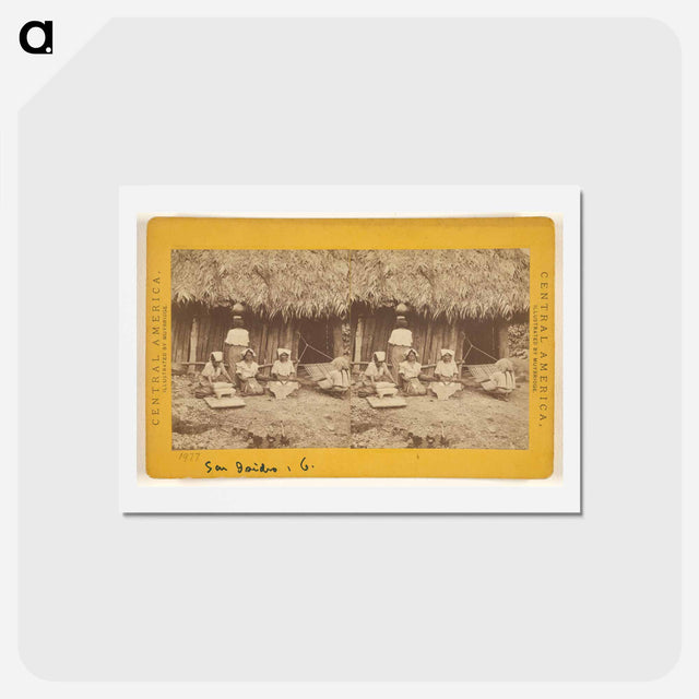 アートポストカード-San Isidro, Domestic Scene
 - エドワード マイブリッジ Postcard.
