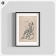 アートポスター-Katsushika Hokusai’s Album of Sketches - 葛飾 北斎 Poster.
