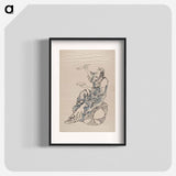 アートポスター-Katsushika Hokusai’s Album of Sketches - 葛飾 北斎 Poster.