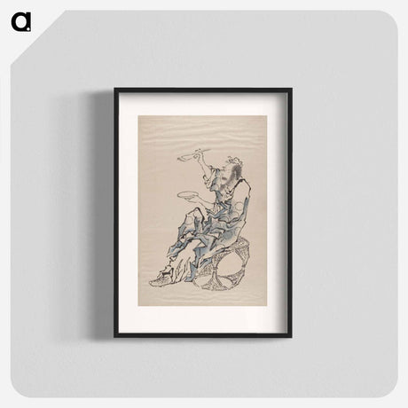 アートポスター-Katsushika Hokusai’s Album of Sketches - 葛飾 北斎 Poster.