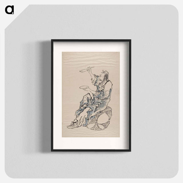 アートポスター-Katsushika Hokusai’s Album of Sketches - 葛飾 北斎 Poster.