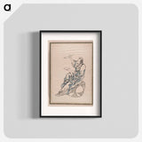 Katsushika Hokusai's Album of Sketches - Katsushika Hokusai Poster.