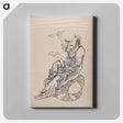 アートパネル-Katsushika Hokusai’s Album of Sketches - 葛飾 北斎 Canvas.
