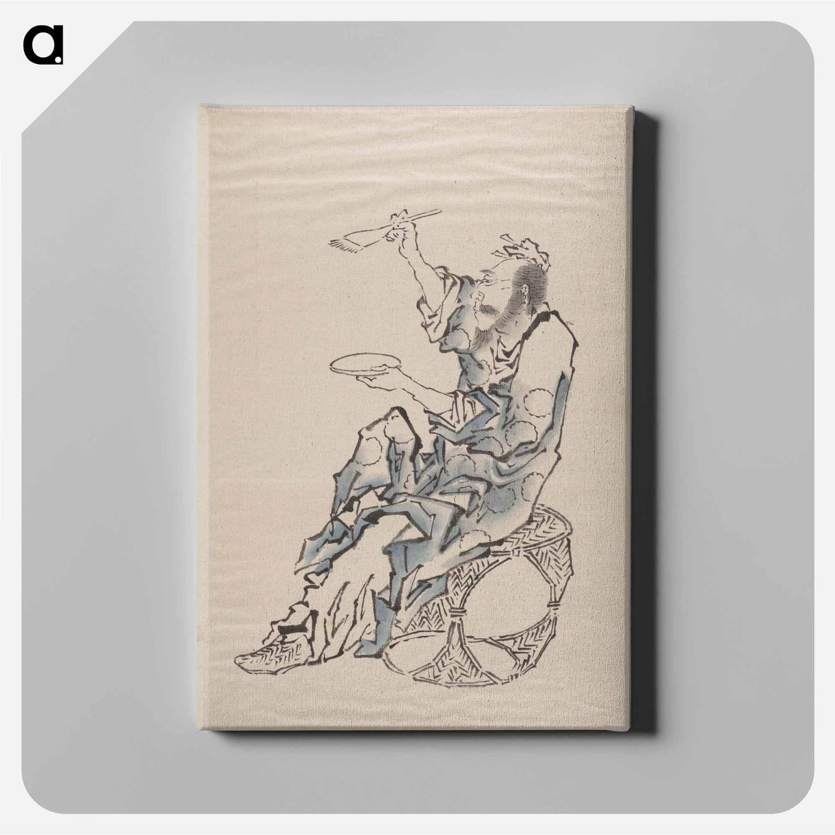 アートパネル-Katsushika Hokusai’s Album of Sketches - 葛飾 北斎 Canvas.