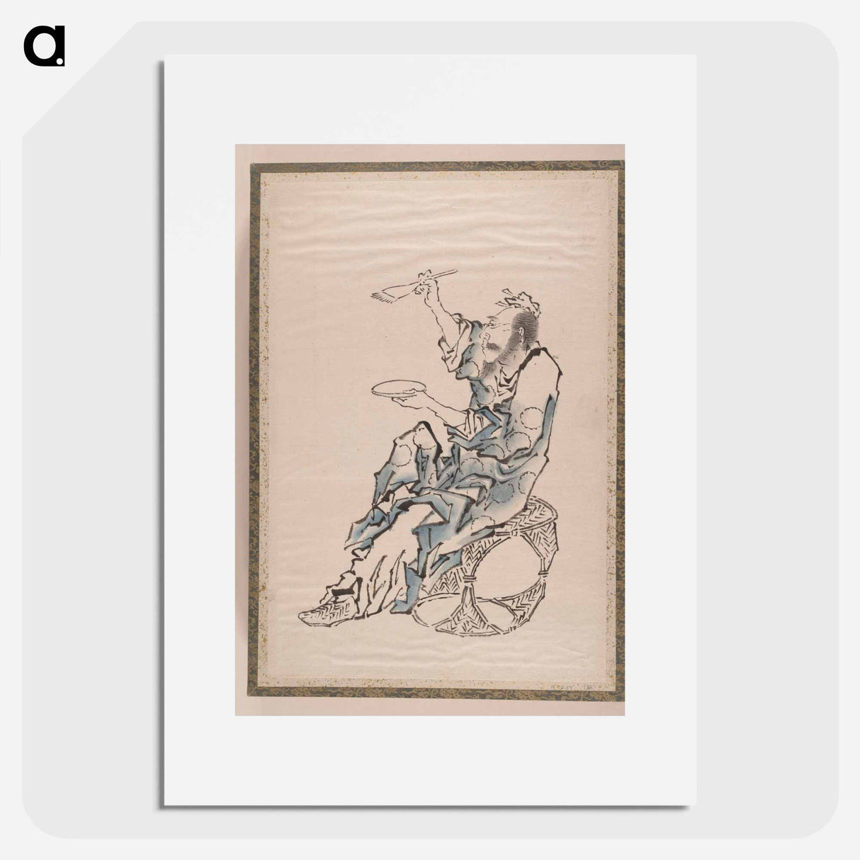 Katsushika Hokusai's Album of Sketches - Katsushika Hokusai Poster.