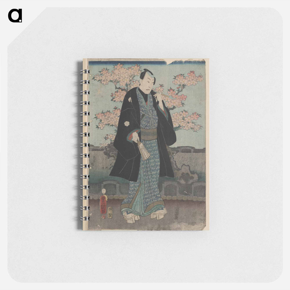 アートメモ帳-Actor Smoking Tobacco
 - 歌川 国貞 Memo.