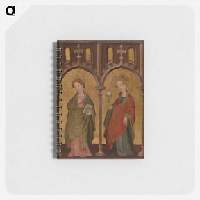 アートメモ帳-Two Female Saints
 - バーンズ・コレクション Memo.