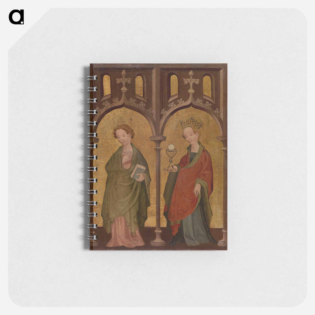 アートメモ帳-Two Female Saints
 - バーンズ・コレクション Memo.