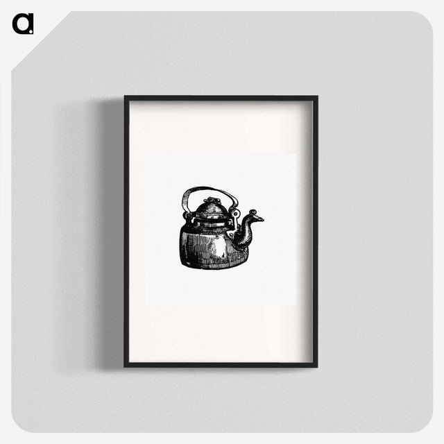 アートポスター-European Kettle Engraving
 - 大英図書館 Poster.