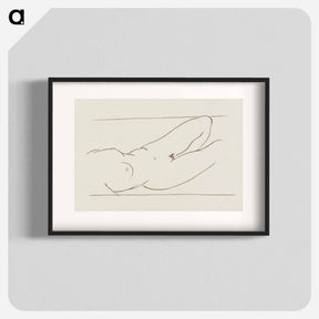 アートポスター-Reclining Nude Woman
 - クリーブランド美術館 Poster.