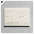 アートパネル-Reclining Nude Woman
 - クリーブランド美術館 Canvas.