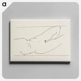 アートパネル-Reclining Nude Woman
 - クリーブランド美術館 Canvas.