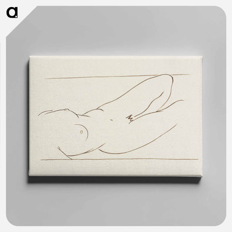 アートパネル-Reclining Nude Woman
 - クリーブランド美術館 Canvas.