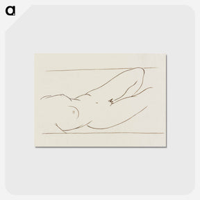 アートポストカード-Reclining Nude Woman
 - クリーブランド美術館 Postcard.