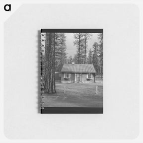 アートメモ帳-Type house in model lumber company town for millworkers. Gilchrist, Oregon. - ドロテア ラング Memo.