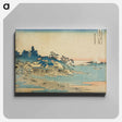 アートパネル-Hokusai's Thirty-six Views of Mount Fuji - 葛飾 北斎 Canvas.