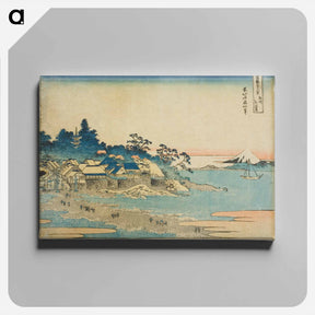 アートパネル-Hokusai's Thirty-six Views of Mount Fuji - 葛飾 北斎 Canvas.