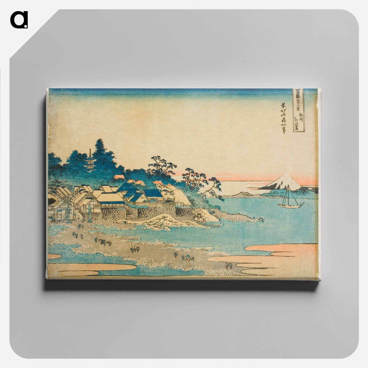 Hokusai's Thirty-six Views of Mount Fuji - Katsushika Hokusai Canvas.