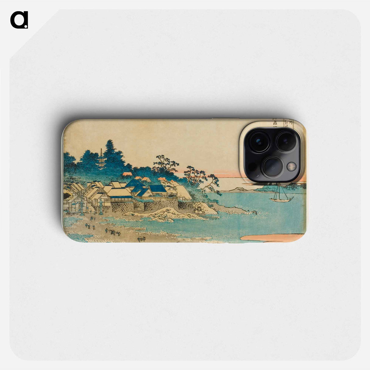 Hokusai's Thirty-six Views of Mount Fuji - 葛飾 北斎 Phone Case.