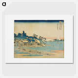 アートポスター-Hokusai's Thirty-six Views of Mount Fuji - 葛飾 北斎 Poster.